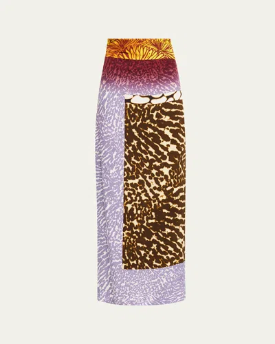 Dries Van Noten 00000-stan Ex Long 1111 W. W.skirt