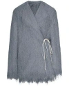 Dries Van Noten 00070 Rivla Short 2031 W.w.coat Clothing In Gray