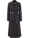 Dries Van Noten Risto Raincoat Clothing In Grey