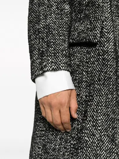 Dries Van Noten 00110 Rusty 7059 M.w.coat In Gray