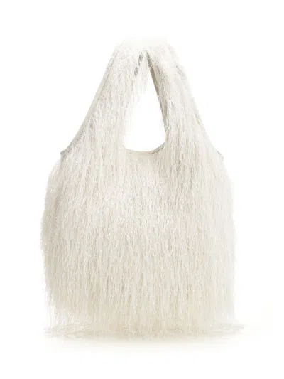 Dries Van Noten 00218-bw252-march171-2031 W.l.bag Handbags White