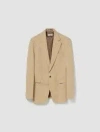 Dries Van Noten 00610-bram 8373 M.w.jacket Clothing In Nude & Neutrals