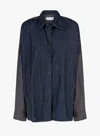 Dries Van Noten Women Contrasting Denim Shirt