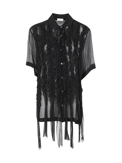 Dries Van Noten 00870 Clasan 6473 W W Shirt In Black