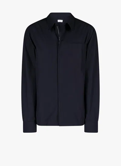 Dries Van Noten 00890 Corran 2295 M.w.shirt Clothing In Blue