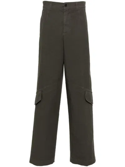 Dries Van Noten 00960.paxford Gd 9121 Pants In Green