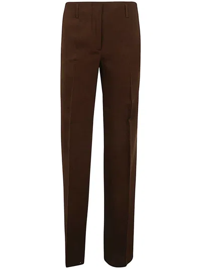 Dries Van Noten 01290 Parchia Bis 8057 Pants In Brown