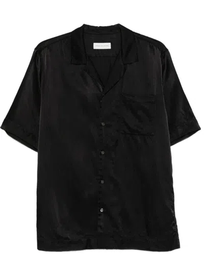 Dries Van Noten 01310-carltone 3277 Shirt In Orange