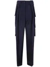 Dries Van Noten 01370 Polkar 8374 Pants In Blue
