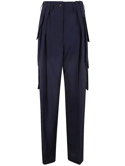 Dries Van Noten 01370 Polkar 8374 Pants Clothing In Blue