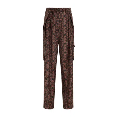 Dries Van Noten 01370 Polkar Pants In Brown