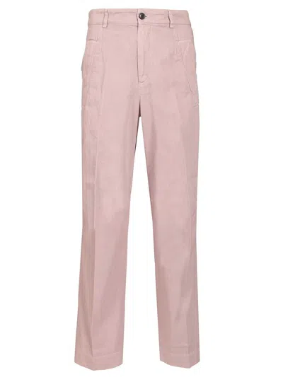 Dries Van Noten 01590-pencks Gd 3301 M.w.pants Trousers Rose In Pink