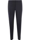 Dries Van Noten Black Trousers With Slits And Buttons In Black
