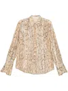 Dries Van Noten 01620-celina Bis Emb 1482 W.w.shirt