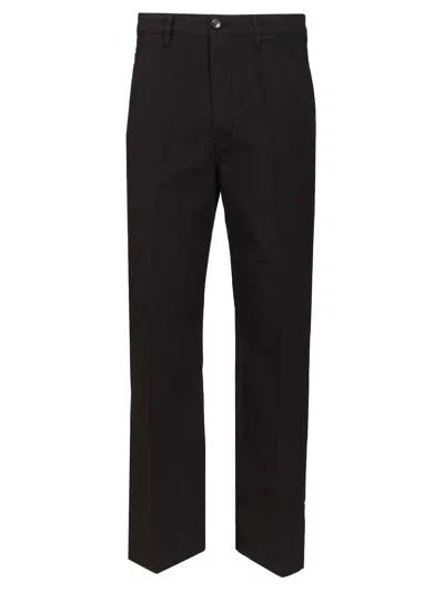 Dries Van Noten 01660-pickerbys Gd 3321 M.w.pants Jeans Black In Neutral