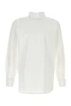 Dries Van Noten Men White Poplin Corsino Shirt In White