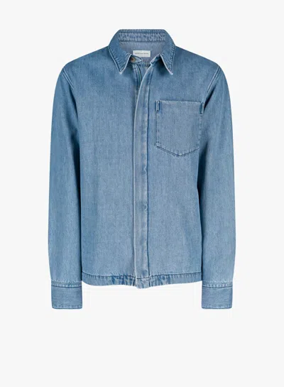 Dries Van Noten 01810 Corrans Den 2381 M.w.shirt Clothing In Blue