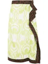 Dries Van Noten 01830 Sun Bis 8273 Skirt Clothing In Green