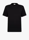 Dries Van Noten Oversized Black Cotton T-shirt In Black
