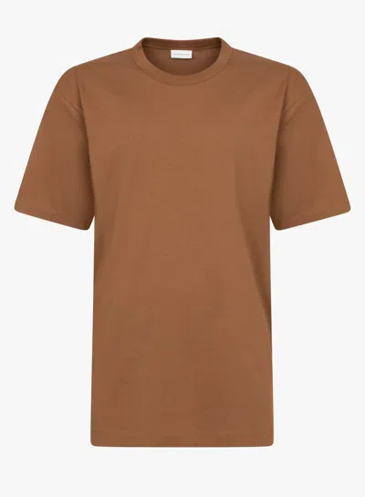 Dries Van Noten 01910 Heer 2600 M.k.ss.t Shirt Clothing In Brown