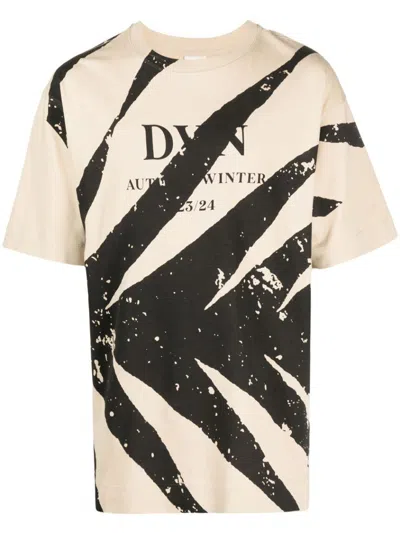 Dries Van Noten 02570-heli Pr Show 7602 M.k.t-shirt In Beige