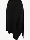 Dries Van Noten 02590 Saxo Bis 7069 Skirt In Black