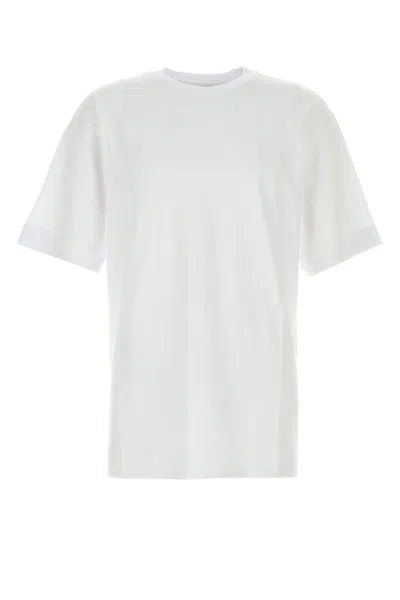 DRIES VAN NOTEN DRIES VAN NOTEN WHITE COTTON HELI T-SHIRT