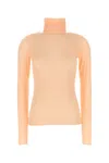Dries Van Noten Stretch Nylon Turtleneck Top With Long Sleeves