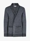 Dries Van Noten 02810 Morly 9710 M.k.cardigan Clothing In Blue