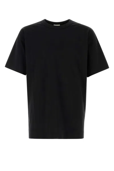 Dries Van Noten 03180-heer 4600 M.k.ss.t-shirt In Black