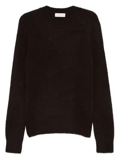 Dries Van Noten 03250 Melbourne 2709 M.k Sweater In Brown
