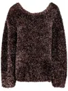 Dries Van Noten 03290 Tess 9725 W.k.sweater In Brown