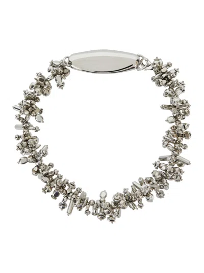 Dries Van Noten 04140-neckl.w251-301 Q081 W.neckl In Silver