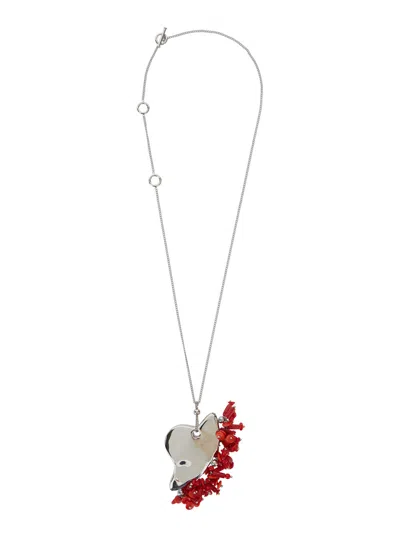 Dries Van Noten 04150-neckl.w251-391 Q067 W.neckl In Red