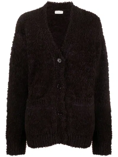 Dries Van Noten 04510 Tessline 7727 Cardigan In Black