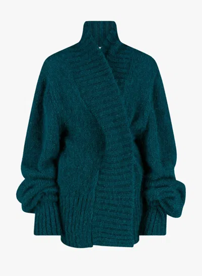 Dries Van Noten 09530 Temperance 2733 W.k.cardigan Clothing In Blue