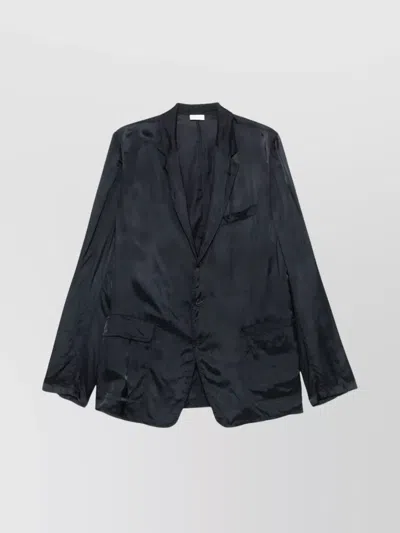 Dries Van Noten 1427 M.w.jacket Cem With Long Sleeves In Black