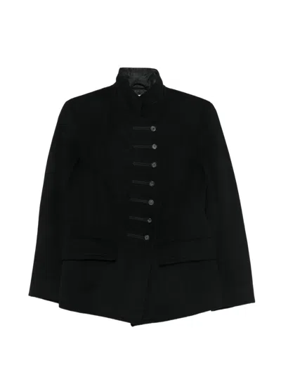 Pre-owned Dries Van Noten 1990s Military-style Jacket In Black