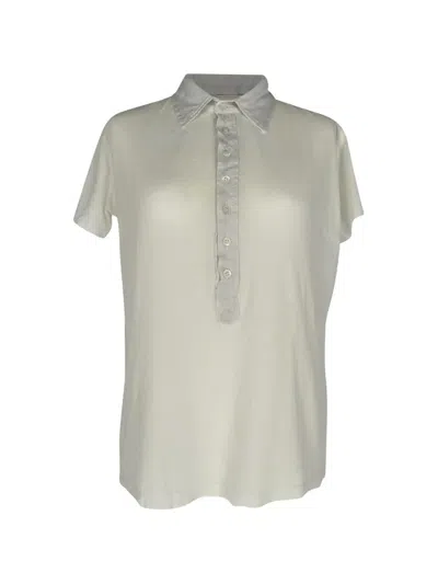 Pre-owned Dries Van Noten 2020s Short-sleeve Polo Shirt In White