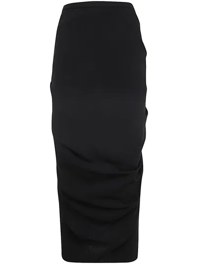 DRIES VAN NOTEN 01730 SONATA 8314 SKIRT,241.010807.8314 900 BLACK