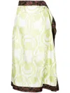 Dries Van Noten 01830 Sun Bis 8273 Skirt Clothing In Green