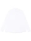Dries Van Noten Camicia Popeline In White