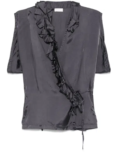 DRIES VAN NOTEN CLEMATIS BLOUSE BY DRIES VAN NOTEN,251.010739.1427 506 RAF