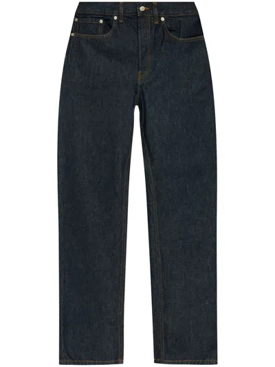 Dries Van Noten Indigo Five-pocket Jeans In 507 Indigo