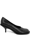 Dries Van Noten 60mm Leather Pumps In Black
