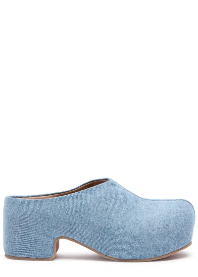 Dries Van Noten 75 Denim Clogs