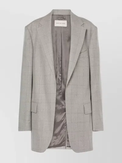 Dries Van Noten 9187 W.w. Jacket In Grey