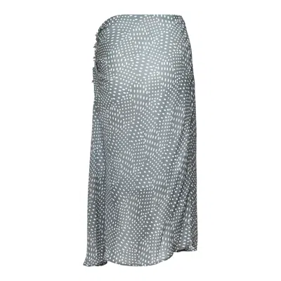 Dries Van Noten A-line Skirt In Blue