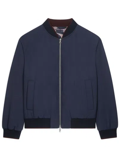 Dries Van Noten Reversible Jacket In Blue