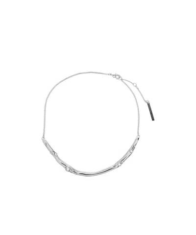 Dries Van Noten Adjustable Necklace In Silver